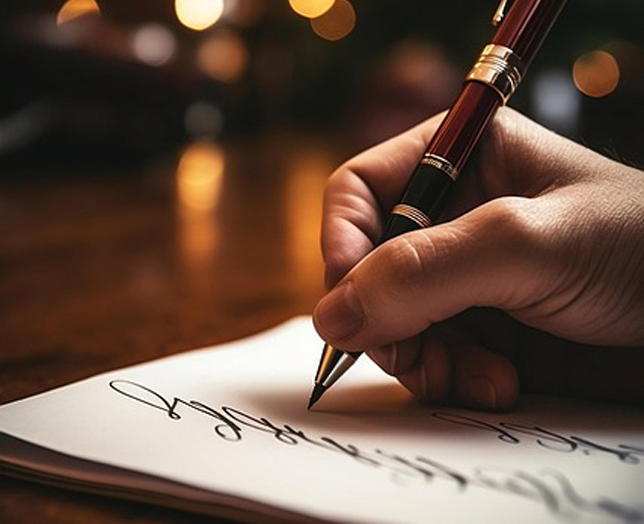 Kézírás, rajz, firka (Fotó: Pixabay/storytale)