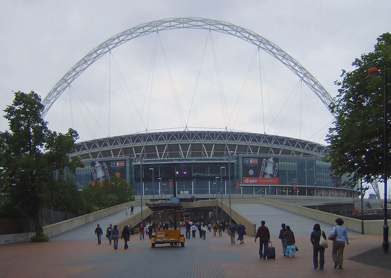 Wembley Stadion, London (Fotó: Wikimedia/Billy Hicks)