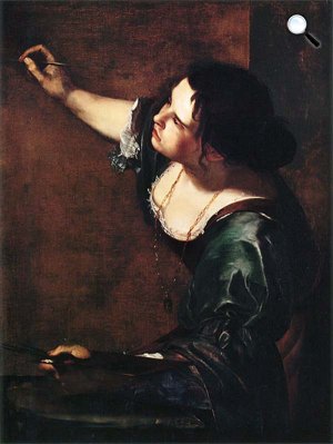 Artemisia Gentileschi - Önarcké, 1630 körül
