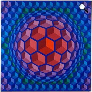Victor Vasarely Op-art (Fotó: Fondationvasarely.fr)
