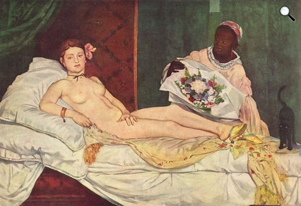Édouard Manet - Olympia, 1863 (Musée d'Orsay)