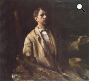 Ferenczy Károly: Önarckép (1903)