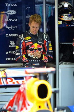 Sebastian Vettel - Forma1 Magyar Nagydíj (MTI Fotó: Kovács Tamás)