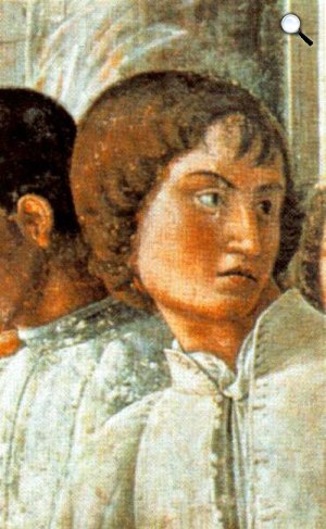 Andrea Mantegna: Janus Pannonius feltételezett portréja, freskó, Padova