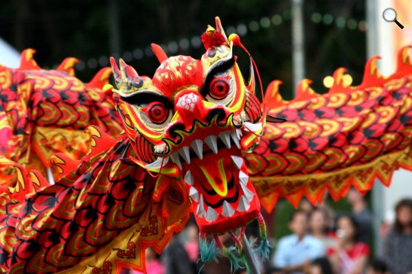 Sárkány éve Kínában (Fotó: China.org)