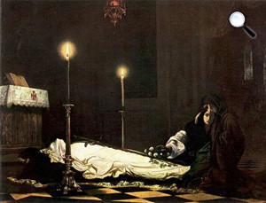 Madarász Viktor: Hunyadi László siratása 1859