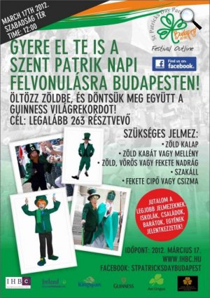 Szent Patrik-nap Budapesten