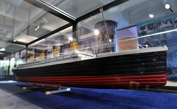 Titanic100 kiállítás (MTI fotó: Máthé Zoltán)