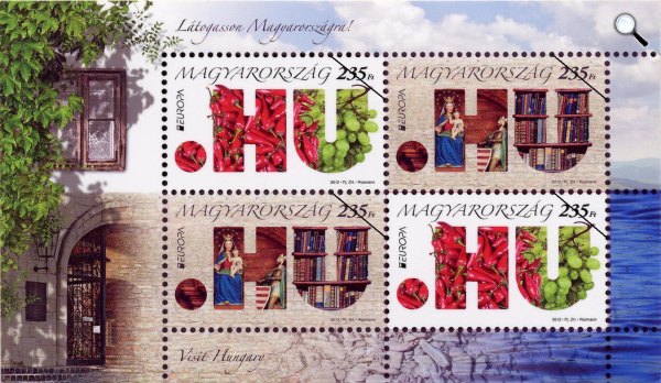 Magyar Posta 2012, Európa-bélyeg