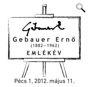 Gebauer Ernő emlékpecsét