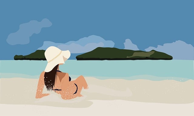 A napvédelem nagyon fontos - napozó nő a strandon, illusztráció (Fotó: Pixabay/kitosonita)