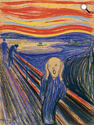 Edvard Munch, Sikoly, 1895