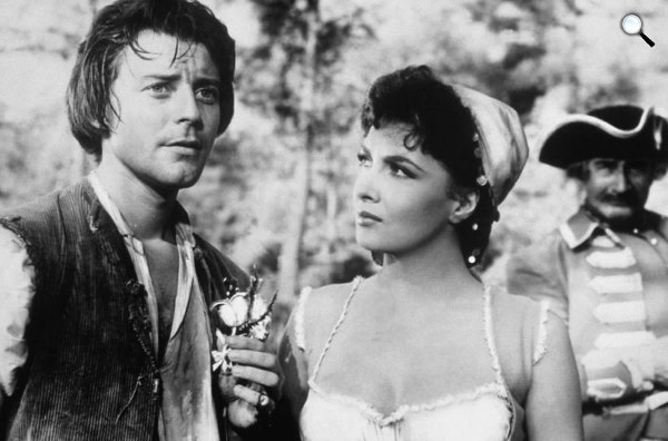 Gérard Philipe, Gina Lollobrigida, Tulipe de Fanfan, 1951 (Fotó: listal.com)