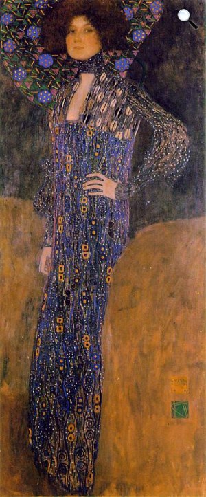 Gustav Klimt, Emile Flöge, 1902