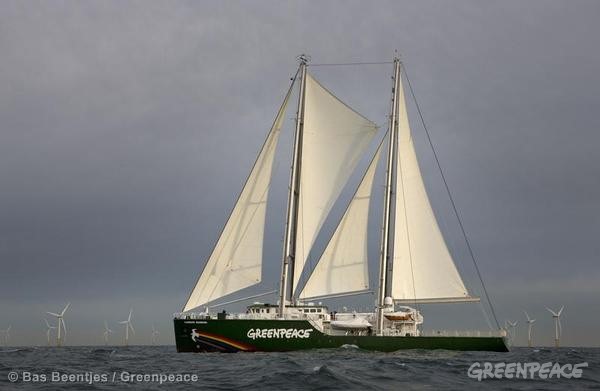 Rainbow Warrior (Forrás: Greenpeace)
