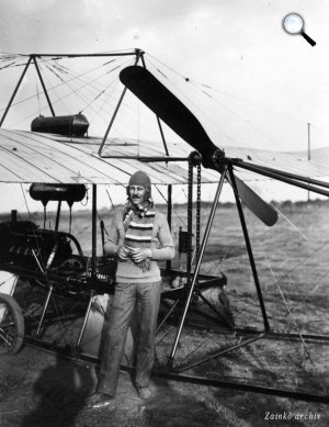 1912. augusztus 20. Székely Mihály bemutatta Újság nevű új monoplánját