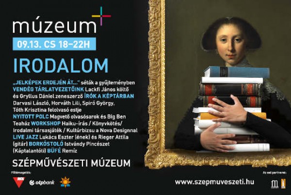 Írók a Szépművészetiben