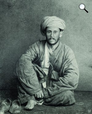 Vámbéry Ármin szegény dervisnek öltözve, 1860