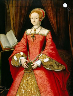 Erzsébet hercegnő, 1546-7, William Scrots