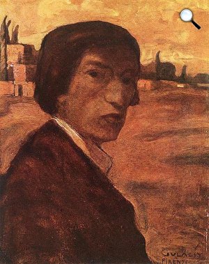Gulácsi Lajos, Önarckép, 1903