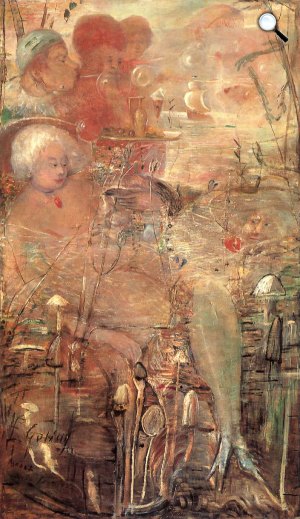 Gulácsi Lajos, Az ópiumszívó álma, 1913-1918