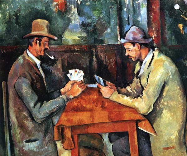 Paul Cézanne, Les joueurs de cartes, 1890-96)