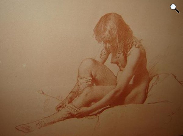 Zichy Mihály, Etudes des femmes