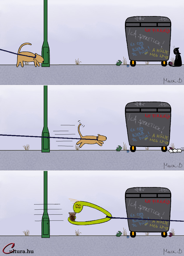 Kígyó a városban - Ica, szeretleeeek! (Rajzolta: Mucsi Boglárka)