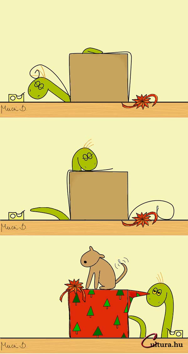 Kígyó a városban - (Rajzolta: Mucsi Boglárka