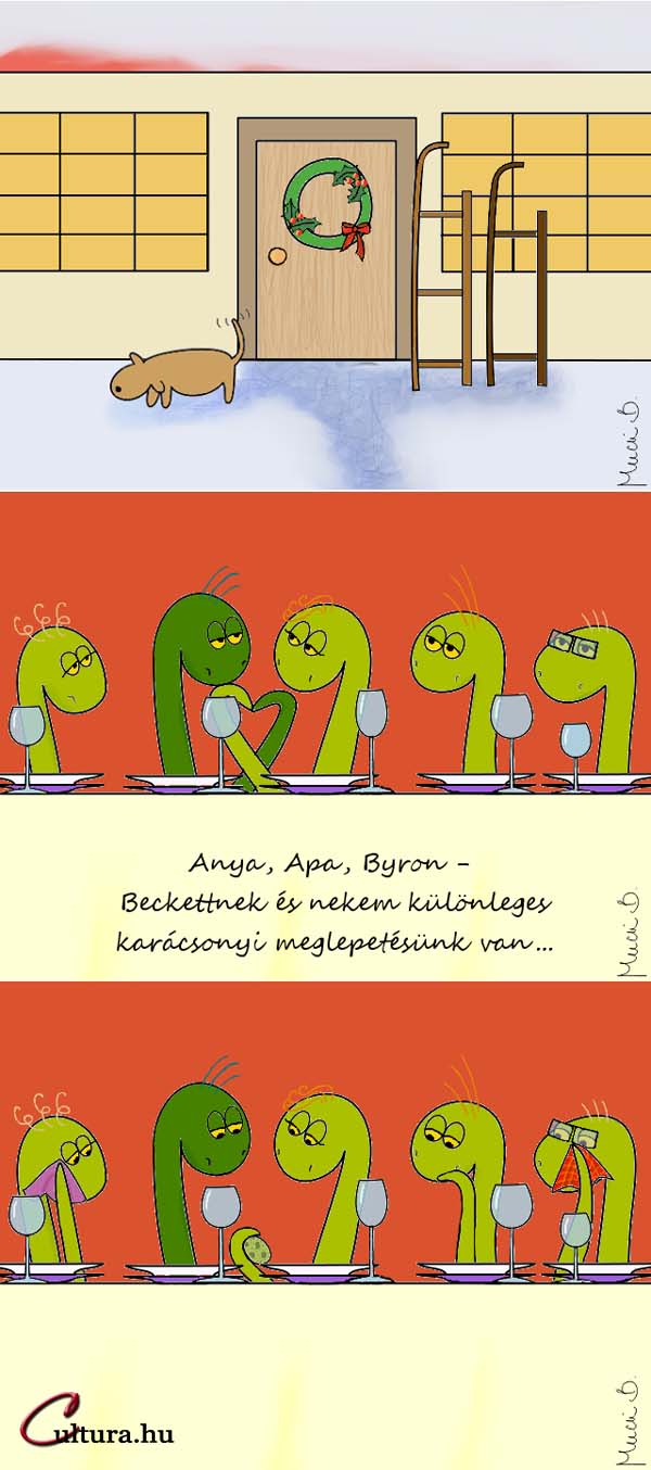 Kígyó a városban - A nagy karácsonyi meglepetés (Rajzolta: Mucsi Boglárka)
