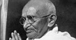 Gandhi, 1947  (Forrás: Mkgandhi.org)