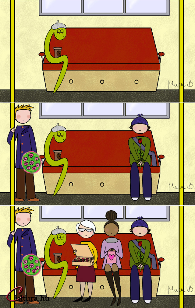 Kígyó a városban - Meglepetés szeretetből (Rajzolta: Mucsi Boglárka)