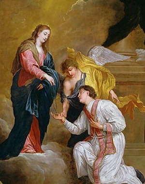 St. Valentin ajándékoz, 1600 körüli