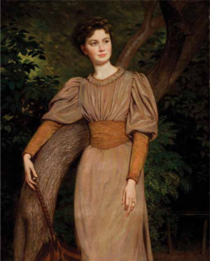 Székely Bertalan: Székely Zseni képmása, 1800 körül