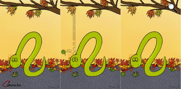 Byron, a Kígyó és a gesztenye (Rajzolta: Mucsi Boglárka)
