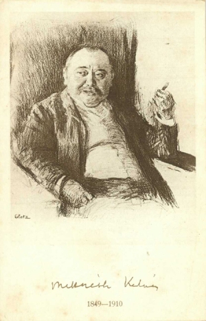 Mikszáth Kálmán (Glatz Oszkár rajza)