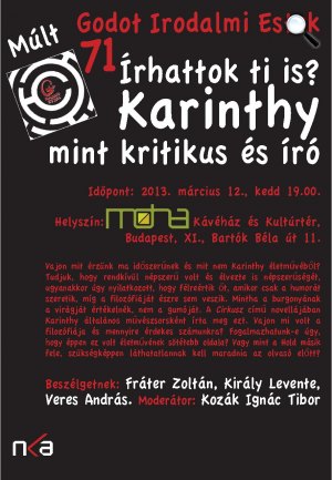 Godot 71 - Karinthy