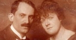 Babits Mihály és Tanner Ilona házasságkötésükkor, Budapest, 1921. január 15. (Fotó: Székely Aladár, OSZK)