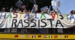 rasszizmus elleni tüntetés (Forrás: media.de.indymedia.org)