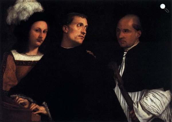 Tiziano: Koncert, 1510 körül