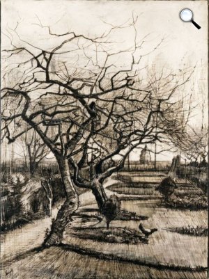Vincent Van Gogh: A nueneni kert télen. 1884