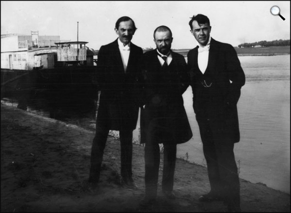 Babits Mihály, Juhász Gyula, Kosztolányi Dezső, Szeged