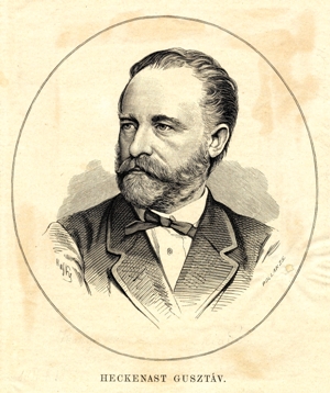 Heckenast Gusztáv (Fotó: OSZK)