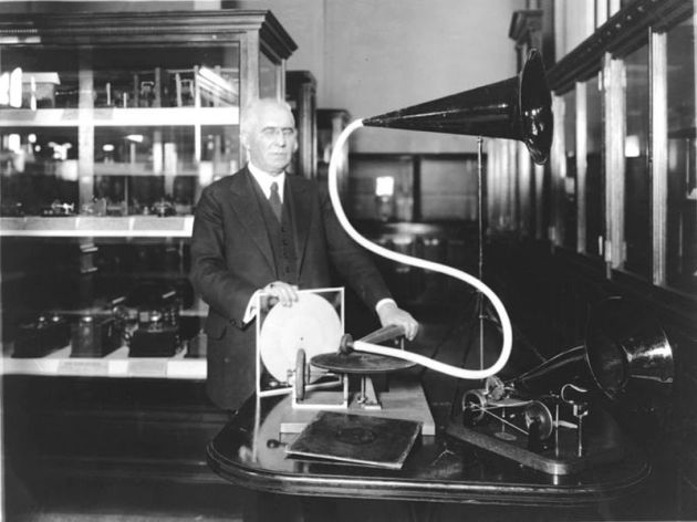 Emile Berliner, gramofon, 1910-1929 (Fotó: Wikipédia)