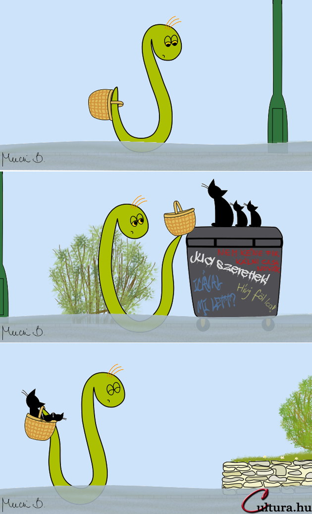 Kígyó a városban - A vízibusz (Illusztrátor: Mucsi Boglárka)