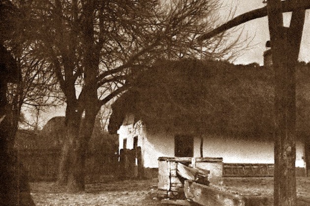 Ady szülőháza, Érmindszent, 1918 körül (Forrás: OSZK)