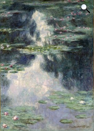Claude Monet:: Tavirózsák