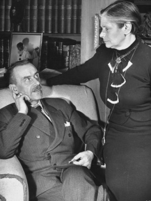 Thomas Mann és felesége, Katja Pringsheim