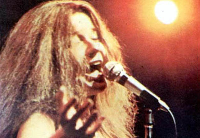Janis Joplin (1943-1970) blues és rock énekesnő, 1971 (Fotó: Wikimedia/Pelo Magazin)