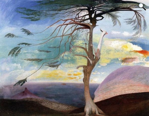 Csontváry Kosztka Tivadar: Magányos cédrus, 1907